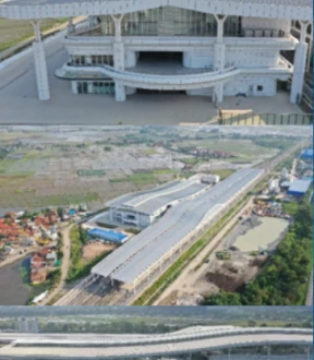 Tegalluar Station High Speed Railway   Jakarta  Bandung